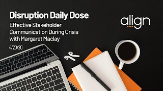 Disruption Daily Dose for April 20th with Margaret Maclay