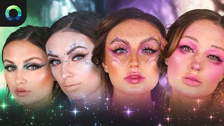 Fantasy Makeup Compilation With Fantasy Coloured Contact Lenses