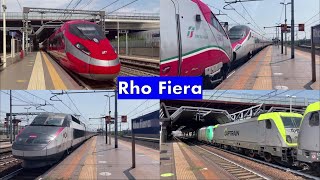 Treni di tutti i tipi a RHO FIERA MILANO: Regionali, Frecce, TGV, merci e tanto altro! [parte 2/2]