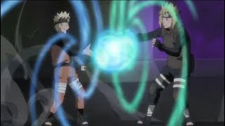 Minato and Naruto make the Legendary Super Rasengan!