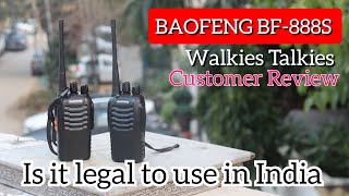 baofeng bf888s walkie talkies | review after 1 year of use | licence free walkie talkies