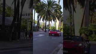 Supercars Puerto Banus Ferrari Marbella Spain