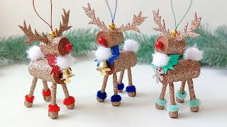 DIY Christmas tree toy Deer 🎅🎄 Christmas Decorations 🎄 Christmas craft ideas