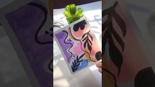 Easy Boho Art Painting😱😱😎 #art #shorts #viral #drawing