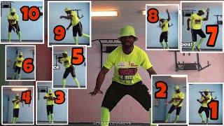 TOP 10 LEGWORK VARIATIONS 2019/2020 - TUTORIAL (Poco Dance, Zanku, Zankush, Shaku Shaku Shuffle etc)