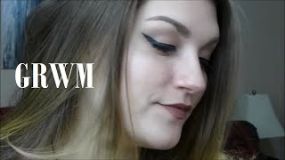 GRWM Dramatic Winged Liner & Dark Nude Lip