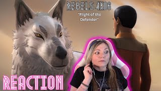 LOTH CATS AND WOLVES, OMG! Star Wars Rebels 4x06 "Flight of the Defender" - reaction & review