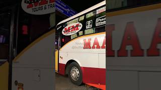 ಬೆಂಗಳೂರು - హైదరాబాద్ #mmbus #busfanning #bus #buslover #travelsbus #maahimetro #bengaluru #hyderabad