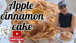 Apple cinnamon cake 🥞    #viral #recipe #türkiye