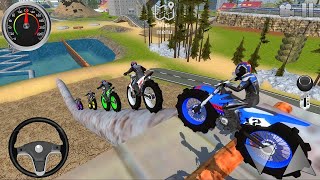 Motos Extreme Dirt Bike Offroad Multiplayer Motocross Impossible Mud Racing Android Driving Gameplay