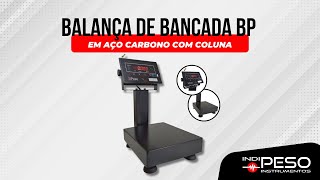 BALANÇA DE BANCADA BP em Aço Carbono (Personalizada pelo cliente) #pesagem #automacaoindustrial