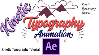 Kinetic Typography Tutorial | After Effects | Part 5 of 14| Master Class