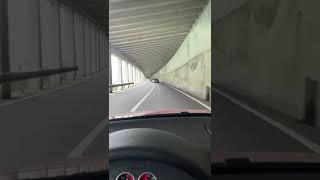 Tunnel Livignio im Audi TT Roadster 3.2 R32