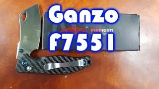 Ganzo F7551 Review - A really nice Budget Cleaver!