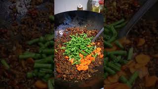 Cabbage with Ground Pork in Hoisin Sauce