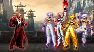 KOF Mugen Legend God Rugal vs Super Orochi Team