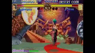 Capcom 2nd Arcade stadium: Vampire: The Night warriors [PS4] 1cc Gameplay Sample