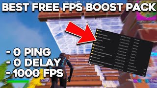 *ULTIMATE* Free FPS boost Pack 🔧 (Boost Fps, Lower Delay & Lower Ping)