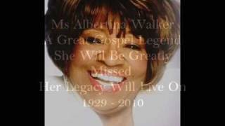 In Memory of Ms Albertina Walker / It's So Beautiful