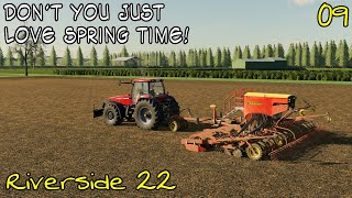 Drilling In Spring! - Riverside 22 Ep 9 - Farming Simulator 22