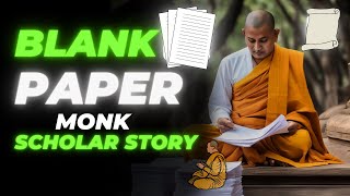 Mysterious Story of Blank Paper || Zen Story