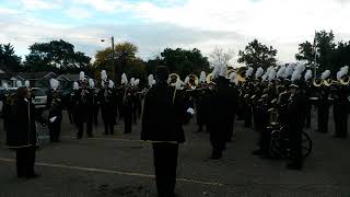 Ferndale High School Golden Eagle Marching Band - We Will Rock You - 2014