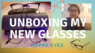 UNBOXING MY NEW GLASSES | HAPPY EYES |PLUS 1 BOTH EYES | IRISHJAYNELOYER