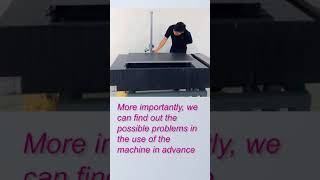 What is age test for the uv printer and why do we do it?