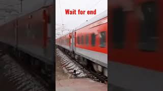 CR Rajdhani Express with two WAP 7 || #shorts #train #indianrailway