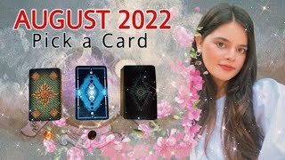 What is happening in 🔮⭐️AUGUST 2022? 🔮⭐️Love ❤️ Career, Blessings🌟 Pick A Card