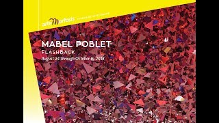 Einladung zur Vernissage von Mabel Poblet - FLASHBACK