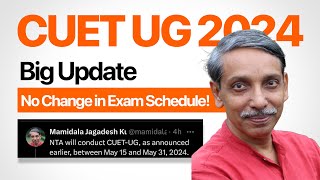 CUET UG 2024 Starts on 15th May | No Change in Exam Schedule | Kerala's #1 CUET Coaching | Prepwise