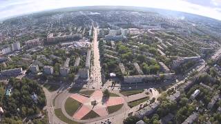 Flying over Penza