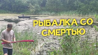 РЫБАЛКА СО СМЕРТЬЮ! КАРЬЕР, ОКУНИ,УТКИ, ЗОЛОТОИСКАТЕЛЬ, ВЗЯЛ МОРМЫШИНГ! #мормышинг #shorts #наноджиг