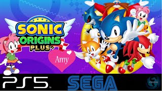 Sonic Origins Plus (Full Playthrough) 4K PS5  / Amy version