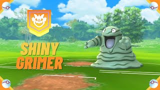 A Wild ✨ Shiny Grimer ✨ Appeared! [Pokemon GO] #shorts