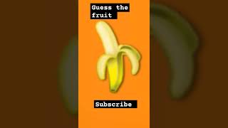 Guess the fruit name and please like and subscribe #trending #shorts #ytshorts #emojichallengequiz