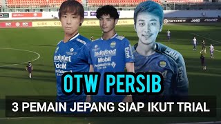 Slot Pemain Asia! 3 Pemain Jepang akan ikut Trial Persib Bandung 2022