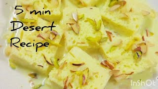 Bina Gas Jalaye Aasani se Banaye || Quick And Easy Desert Recipe ||#cookingwithazra