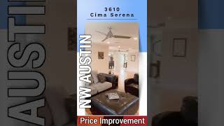 PRICE IMPROVEMENT - 3610 Cima Serena Drive, Austin, TX 78759