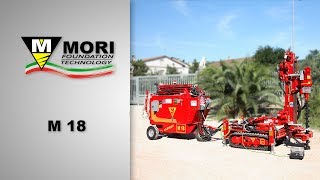 Mori M18 - Limited access drill rig for micropile and anchor