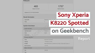 Sony Xperia K8220 Spotted on Geekbench Site With Snapdragon 765G SoC: Report