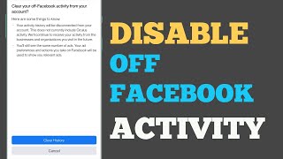 How To Turn Off or Disable Off Facebook Activity in Android/iPhone