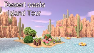 Desert Oasis Themed Island Tour - Animal Crossing New Horizons!