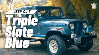 Jeep CJ 7 | Triple Slate Blue CJ 7 Renegade