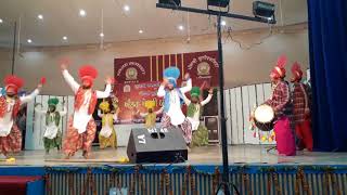 Bhangra  Mohindera Collage patiala 2017