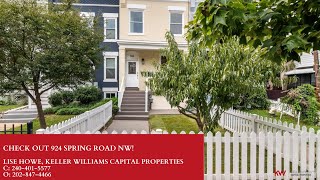 Check out Gorgeous Columbia Heights row home - 924 Spring Rd NW!