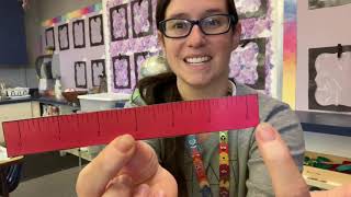 Lesson on Measuring | What is a ruler, tape measure, and inches???