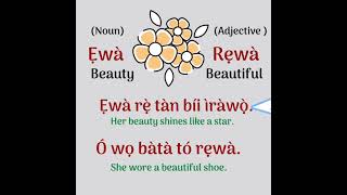 Yoruba Language - How to say beautiful in Yoruba #shorts