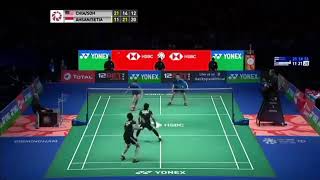 Terima kasih untuk @hendrasansan / @king.chayra juara ganda putra di All England 2019